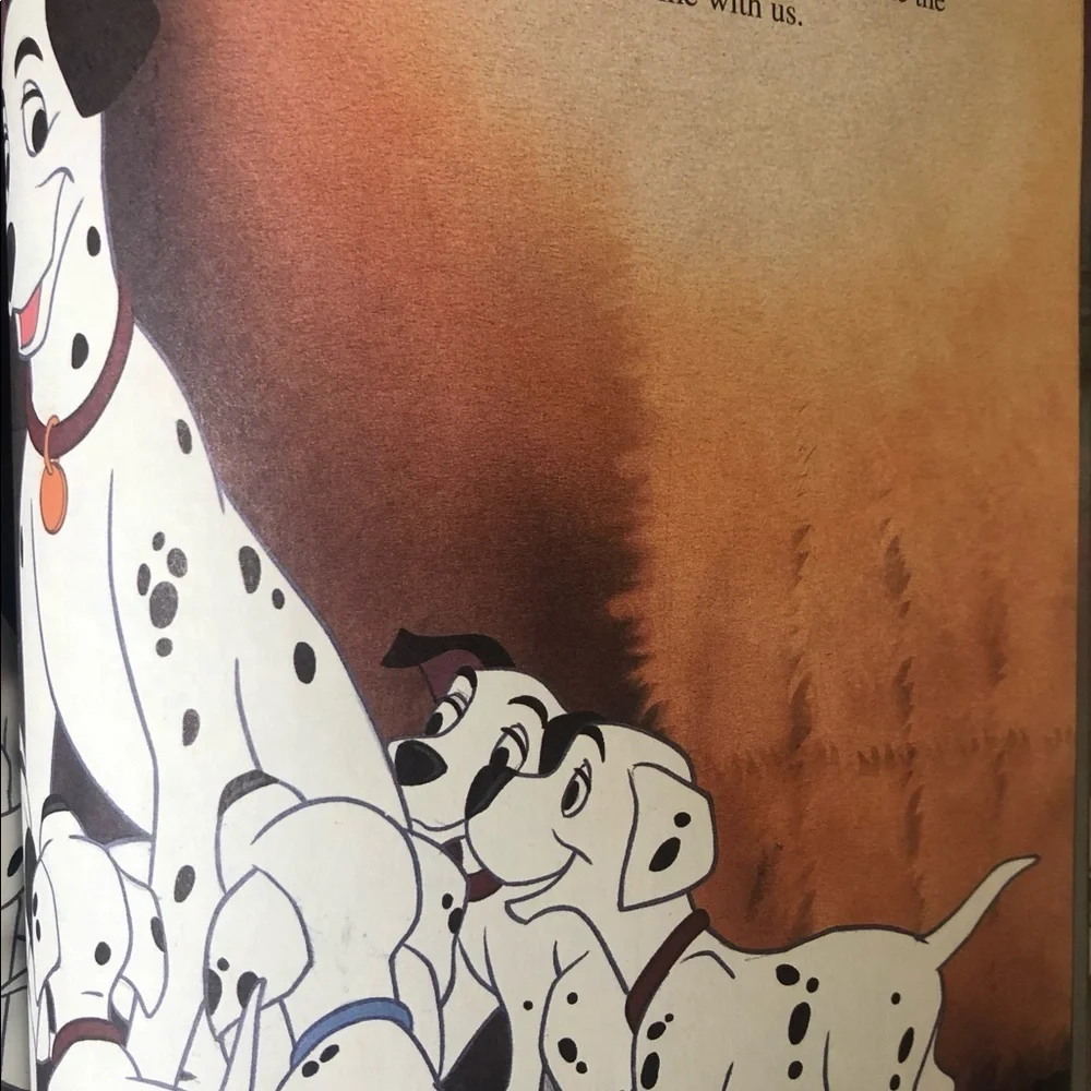 Disney “101 Dalmatians” hardback book